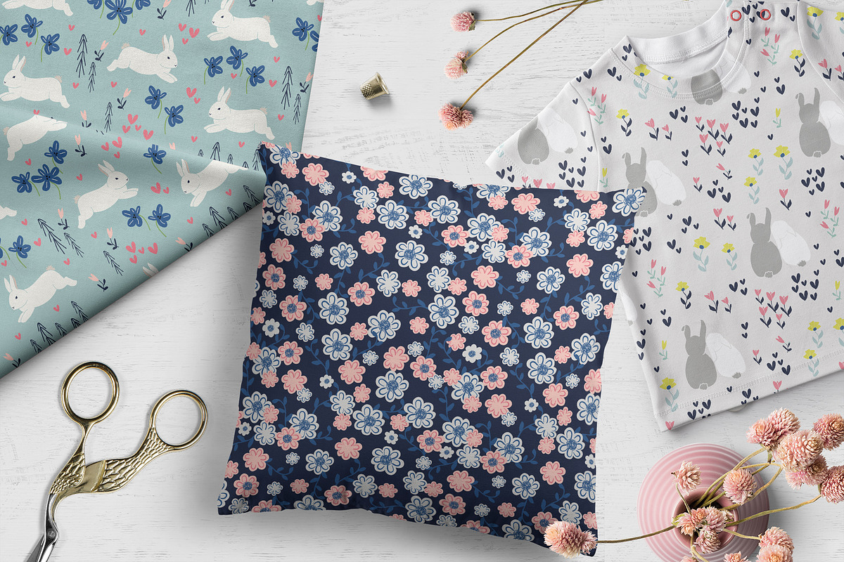 Sweet meadow patterns, a Pattern Graphic by Cozy pattern shop (Photo 6 of 8)