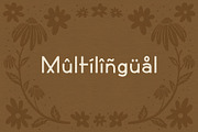 Rewilding, a Sans Serif Font by Chelsea Burkett (Thumbnail 7 of 8)
