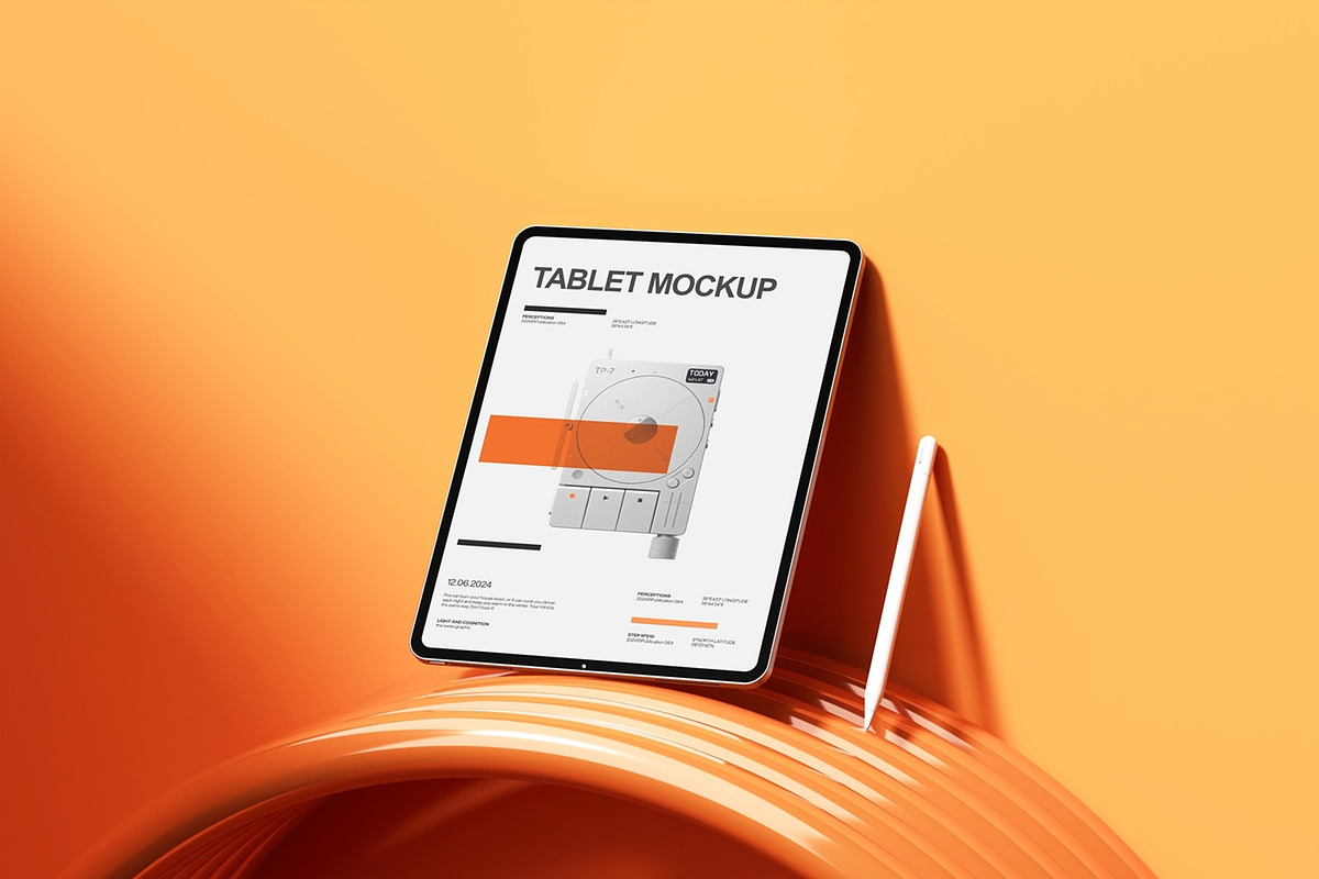 Apple iPad Mockup, an iPad Mockup by Sweetdady (Photo 4 of 8)