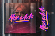 Dream Floyd | Retro Brush Font, a Blackletter Font by Ardana Creative (Thumbnail 3 of 11)