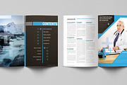 Professional medical brochure design, a Brochure Template by www.lemongraphic.design (Thumbnail 4 of 6)