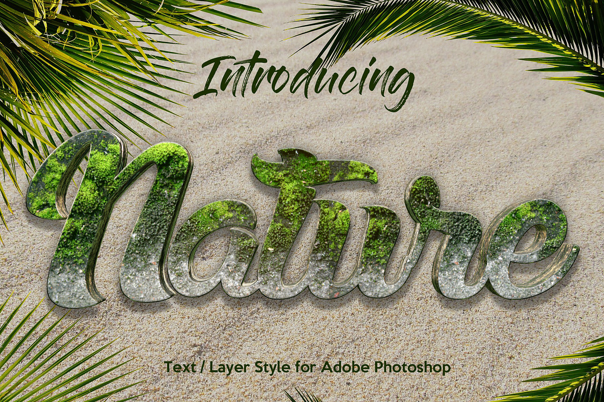 10 Natural Texture Text Effect, a Layer Style Add-On by Anomali Creatype (Photo 2 of 10)