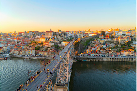 historic town of Porto, Portugal, an Architecture Photo by Neirfy