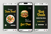 Fast Food Restaurant Story Template, a Social Media Template by MightyDesign (Thumbnail 1 of 6)
