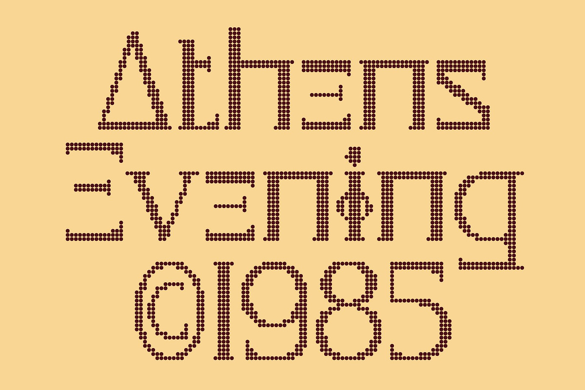 CS Spokane Disco, a Serif Font by Craft Supply Co. (Photo 5 of 8)