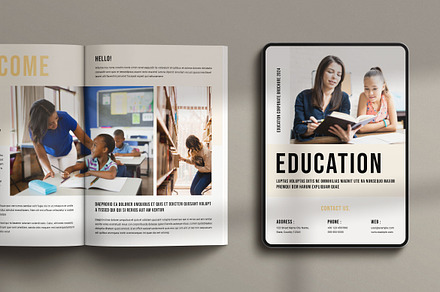 Education Brochure Template