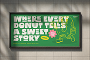 Poffy - Quirky Bold Display Font, a Sans Serif Font by agnyhasyastudio (Thumbnail 2 of 16)