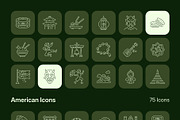 1390 Cultural and Historical Icons, an Outline Icon by Prosymbols (Thumbnail 25 of 25)