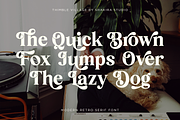 Thimble Village - Serif Display Font, a Serif Font by Shakira Studio (Thumbnail 8 of 10)