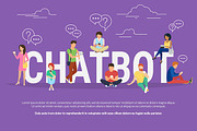 Chatbot concept illustration, a Technology Illustration by Julia Tim (Thumbnail 2 of 3)