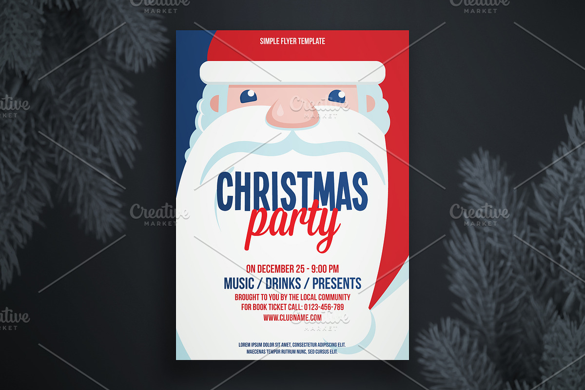 Christmas Flyer Bundle, a Flyer Template by Scredeck (Photo 2 of 11)