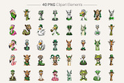 St Patricks Animal Sublimation, an Illustration by Artnoy (Thumbnail 2 of 8)