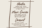 Diorline - Rough Handwritten Font, a Handwritten Font by Myn Type (Thumbnail 7 of 14)