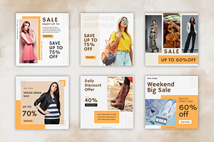 Shopping Instagram Canva Templates