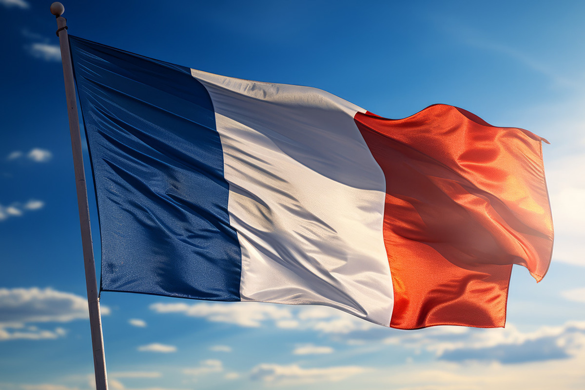 Flag of France. 28 images, an Object Illustration by Handmadefont (Photo 7 of 9)