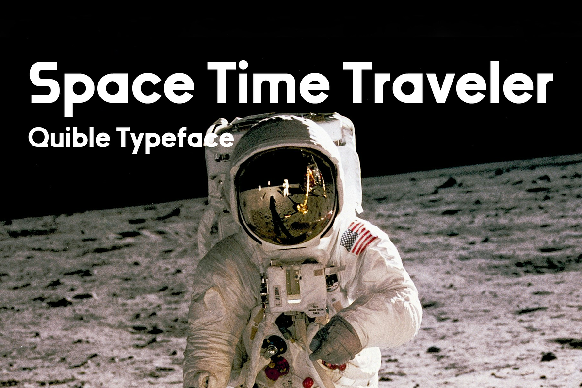 Quible DIsplay Geometric Sans, a Sans Serif Font by PeanutButter Type (Photo 6 of 6)