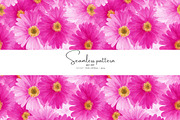 pink floral seamless pattern, a Pattern Graphic by Pink Studio Art (Thumbnail 1 of 5)