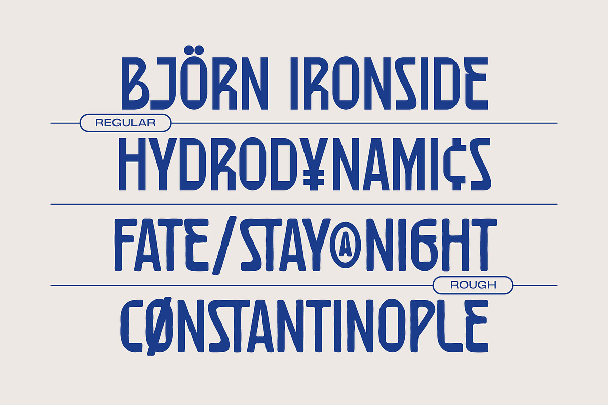 ST Friday — All Caps Display, a Sans Serif Font by Type it Easy (Photo 16 of 17)