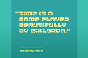 Playpen Fun Display Font (2 fonts), a Font by SelfBuild Type (Thumbnail 4 of 4)