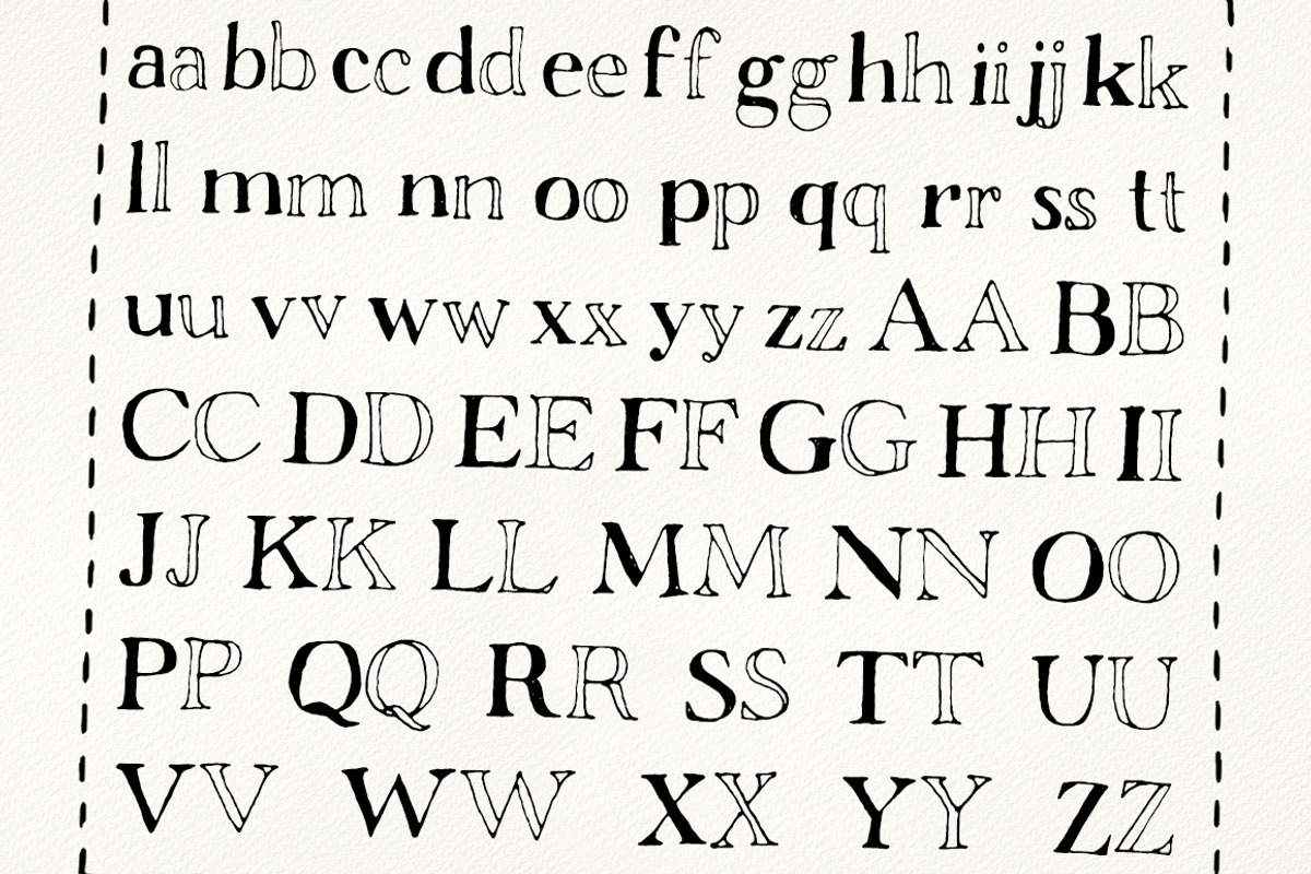 Rivina Pen Font Family preview 2
