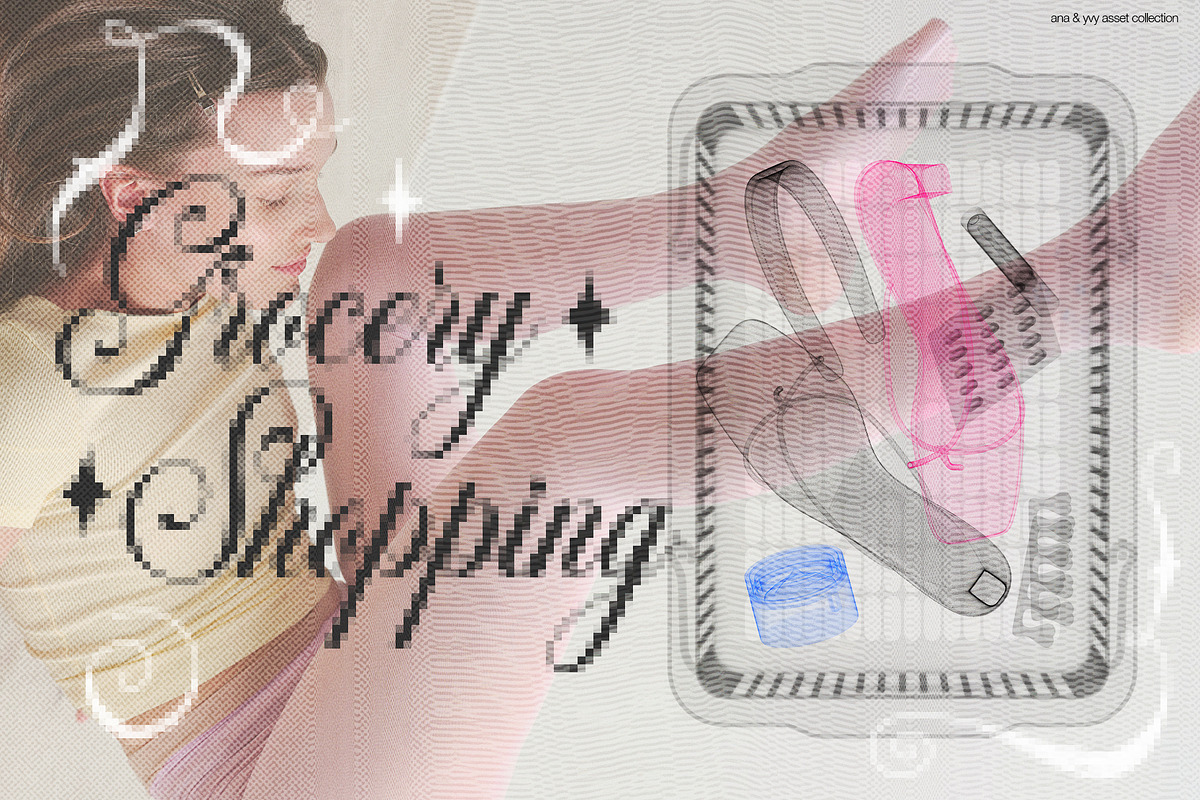 XRAY COLLAGE KIT | What's in my Bag, an Object Graphic by ana & yvy (Photo 4 of 20)