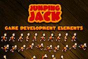 Jumping Jack Game Elements, an Object Graphic by quicky (Thumbnail 2 of 2)