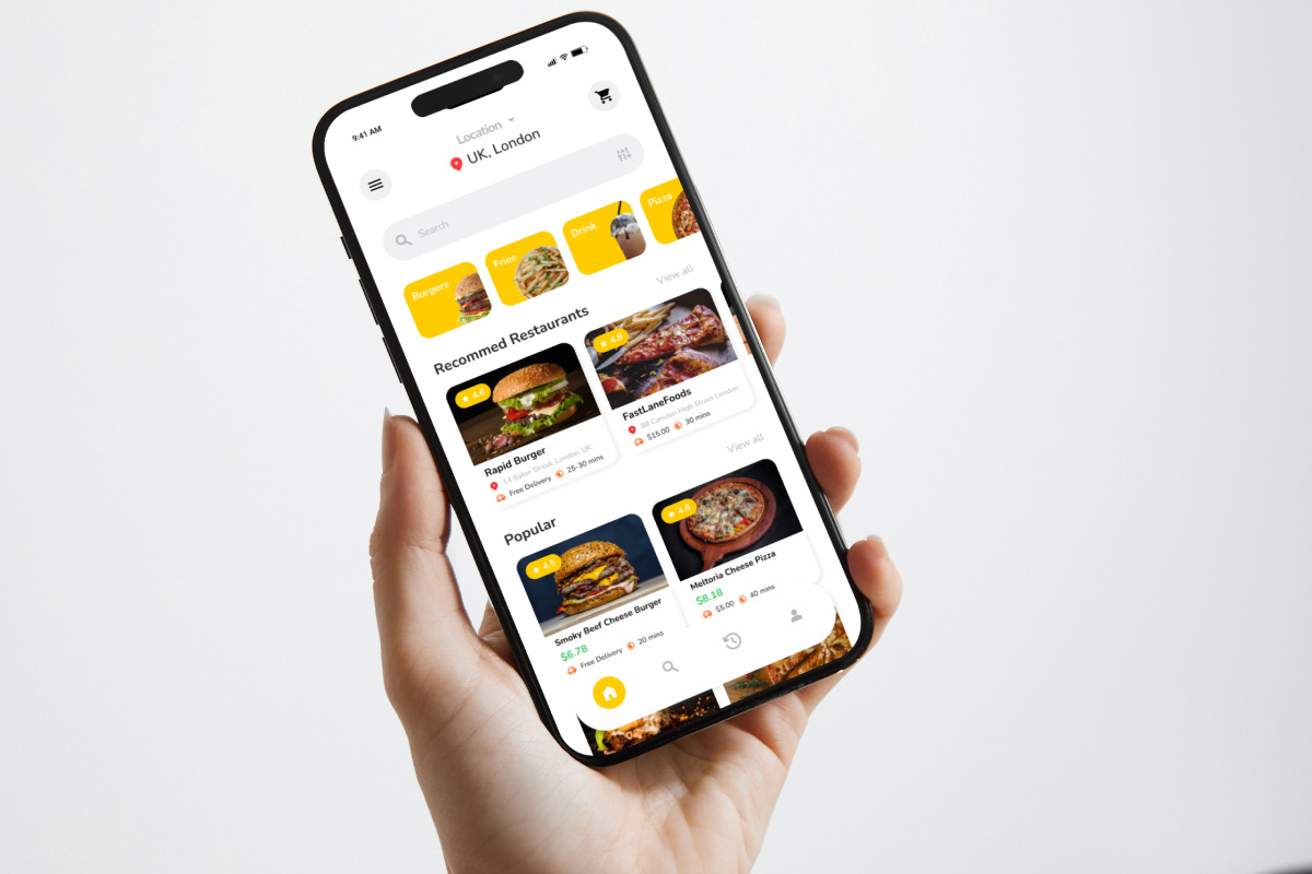 Yumicio - Food Delivery App Design, an App Template by productype1 (Photo 5 of 5)