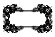 Floral Rectangle Frame SVG Bundle, an Illustration by jahid234 (Thumbnail 16 of 31)