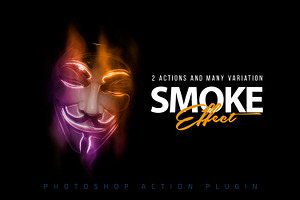 Smoke Effect Photoshop Action