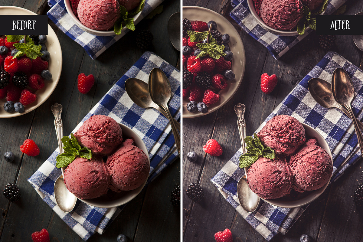 Food Photography Photoshop Actions, an Action Add-On by BeArt-Presets (Photo 2 of 24)