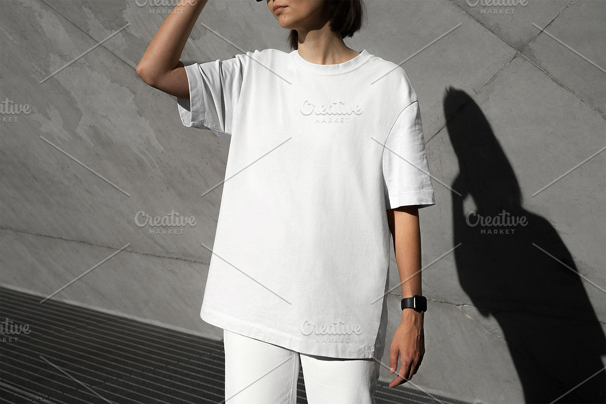 T-Shirt Mockup Bundle – 4 Scenes, a Shirt Mockup by eezo (Photo 3 of 14)
