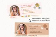 Retro Floral Email Signature Canva, an Email Template by Summit Avenue (Thumbnail 2 of 5)