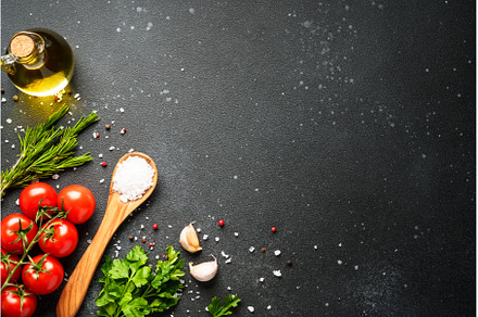 Food background with fresh, a Food & Drink Photo by Nadia-nb