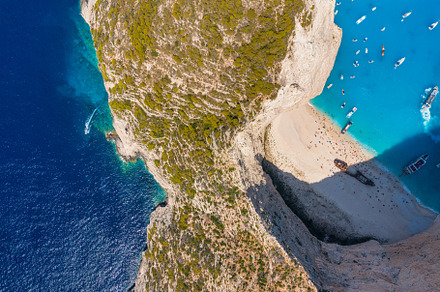 Navagio beach, Zakynthos, Greece, a Nature Photo by Landscape and travel