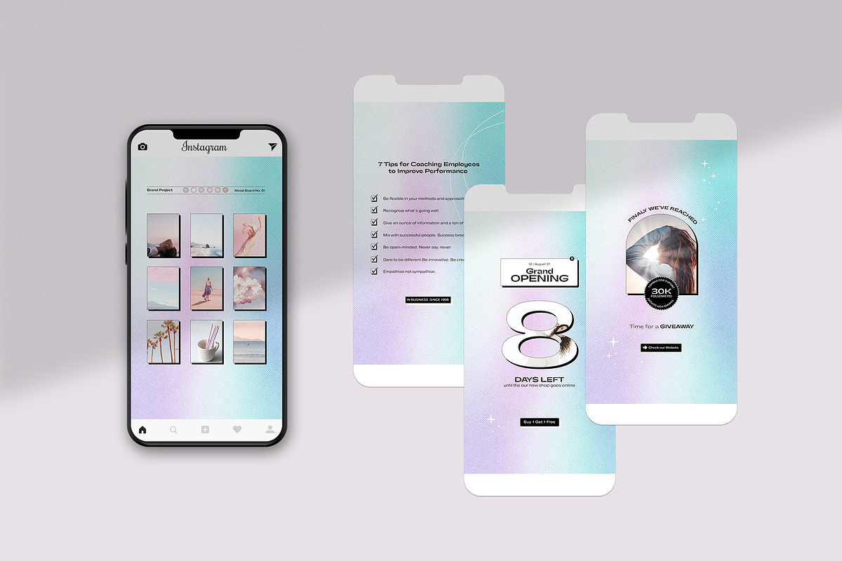 Instagram Creator Kit - PS & Canva, a Social Media Template by Imagination Area (Photo 6 of 10)
