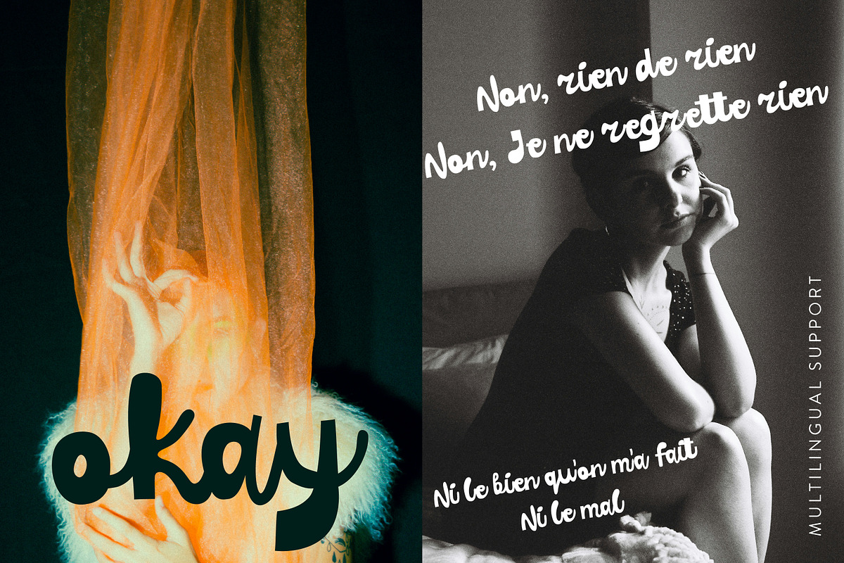 Bad Rendezvous Playful Vibe Script, a Script Font by Struvictory.art (Photo 7 of 9)
