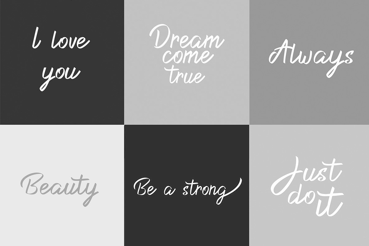 Dacilla Script preview 8