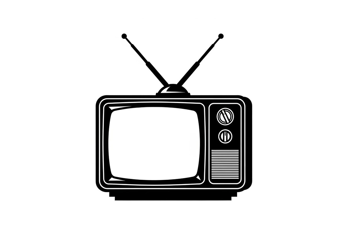 Retro Television Minimal Silhouette, a Graphic by hafijul (Photo 14 of 14)