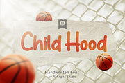 Child Hood, a Handwritten Font by Rahagita Studio (Thumbnail 1 of 6)