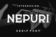 Nepuri, a Serif Font by lelevien (Thumbnail 3 of 5)