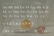 Becaose - Stylis Serif Typeface, a Serif Font by GridlineType (Thumbnail 9 of 10)