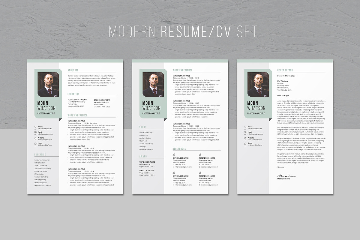 Resume/CV, a Resume Template by Creatune (Photo 5 of 5)