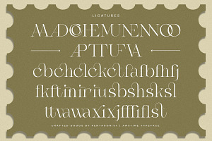 Amstine Modern Serif