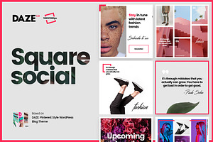 DAZE Edgy Social Media Designs