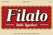 Filato | Handwritten Typeface, a Handwritten Font by Goodwheel Studio (Thumbnail 1 of 7)