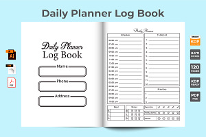 Daily Planner Journal KDP Interior