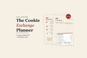 Cookie Exchange Planner & Swap Kit, a Stationery Template by KnightWipers (Thumbnail 1 of 8)