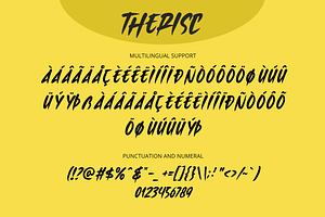 Therisc - Handwritten Font