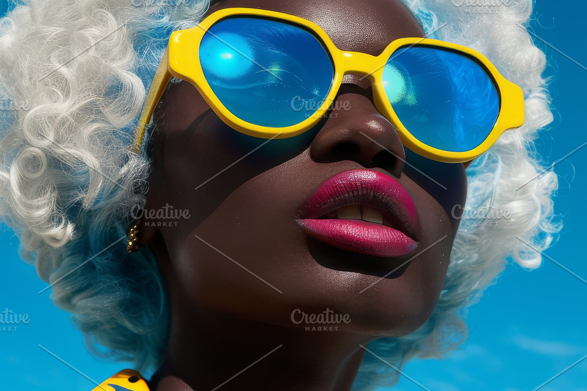 109 Fashion models in sunglasses, a Beauty & Fashion Photo by Handmadefont (Photo 59 of 113)