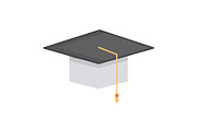 Graduation Hat Illustration Icon, an Icon by Pexelpy (Thumbnail 1 of 2)